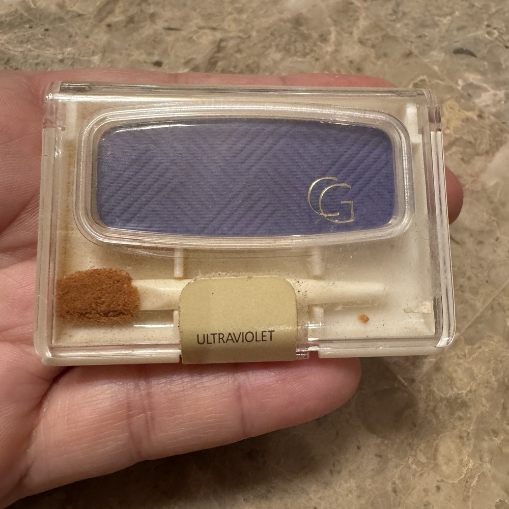 Vintage 90s New Cover Girl Pro Colors‎ Eye Shadow Ultraviolet Blue Matte Rare